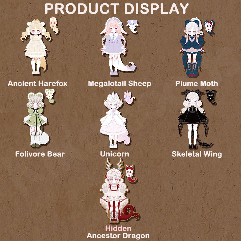 The Lulu Elf Story 1/12 Action Figure BJD Blind Box【Shipped in Aug./Sept. 2025】