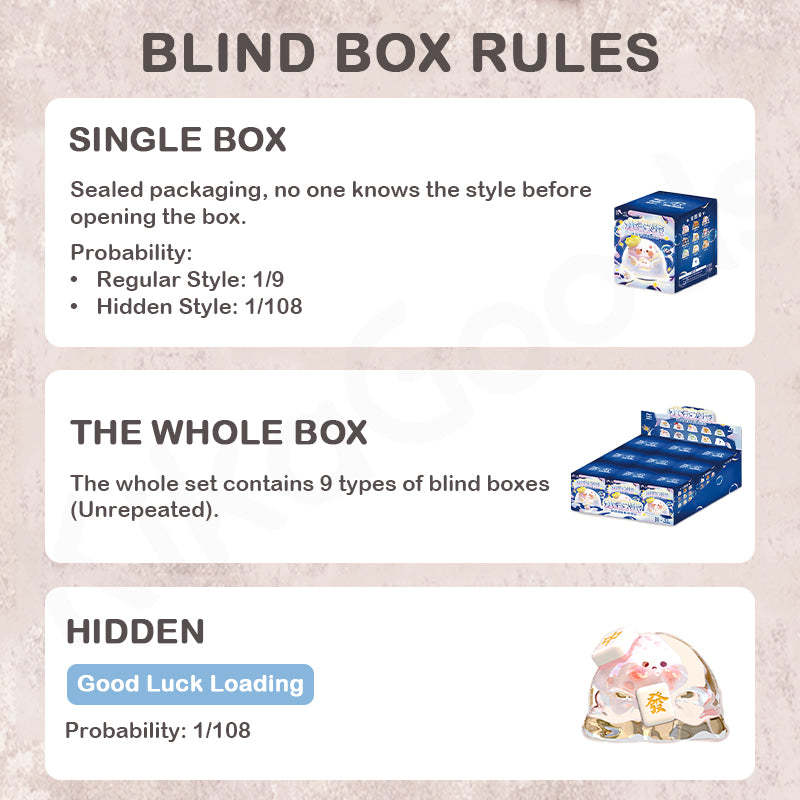Bubble Eggs Colorful Wishes Series Blind Box【Shipped in Jun./Jul. 2025】