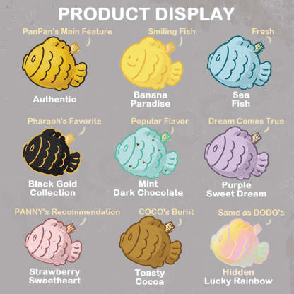PanPan's Taiyaki Plush Pendant Blind Box