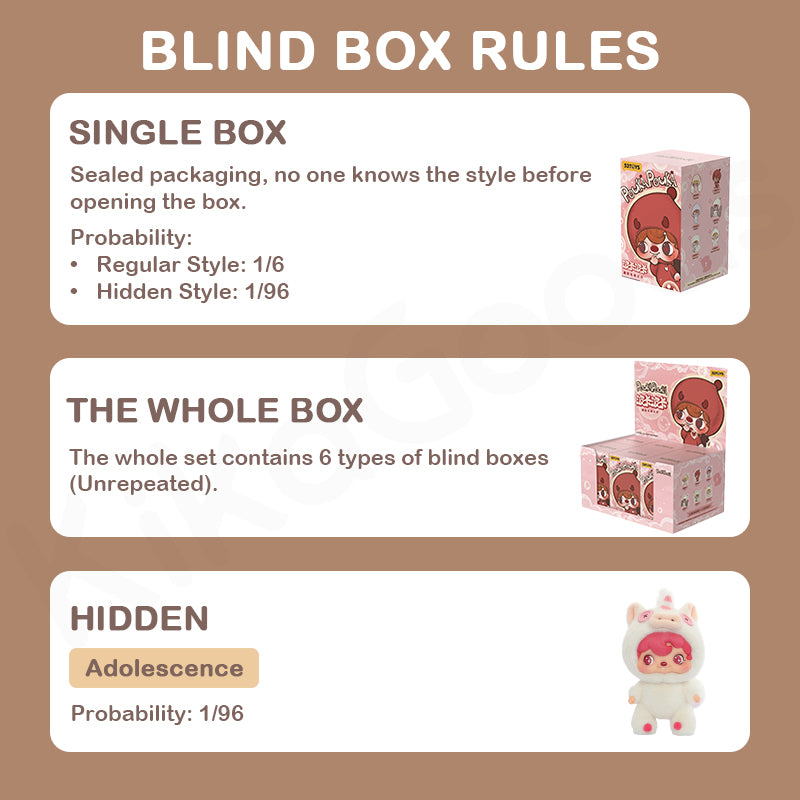 Pouka Pouka Series Vinyl Plush Blind Box