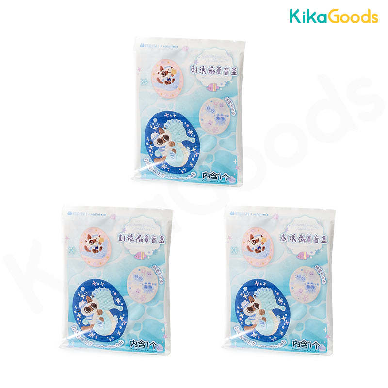 Nobeko Azukisan Oceanic Series Embroidered Badge Blind Bag