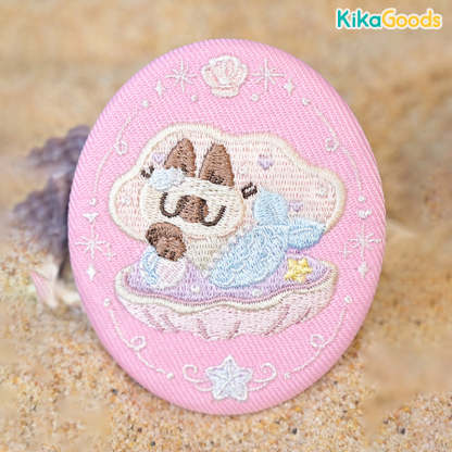 Nobeko Azukisan Oceanic Series Embroidered Badge Blind Bag