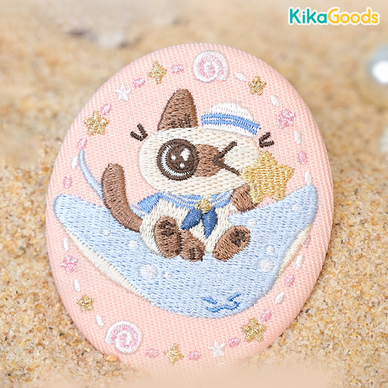 Nobeko Azukisan Oceanic Series Embroidered Badge Blind Bag