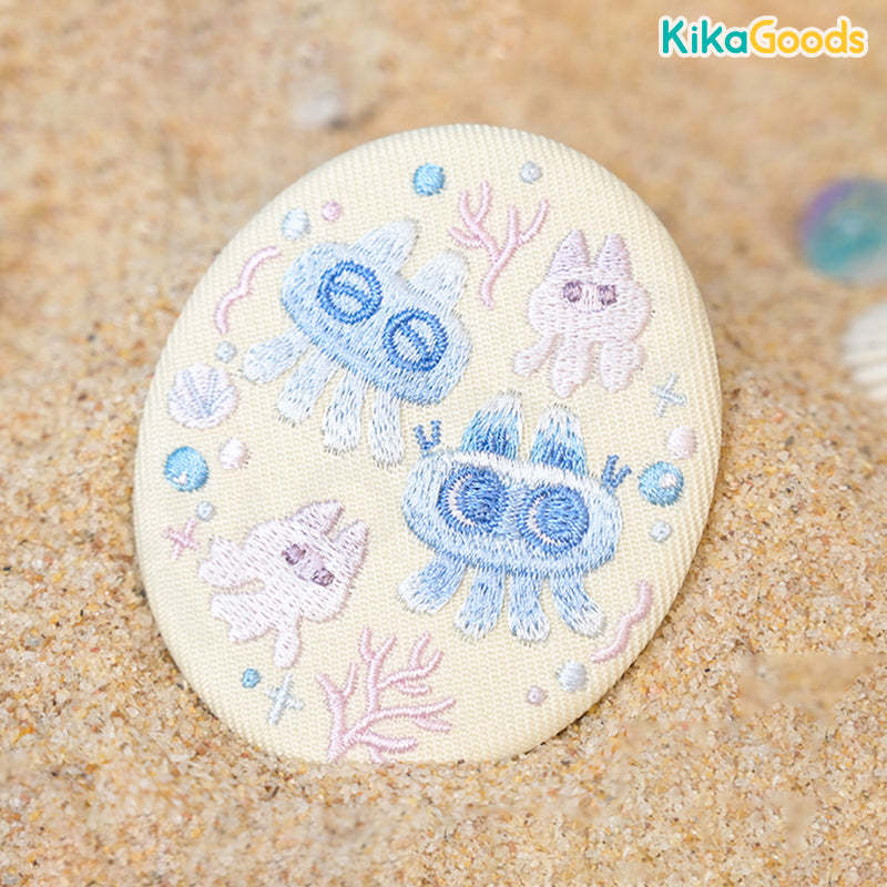 Nobeko Azukisan Oceanic Series Embroidered Badge Blind Bag