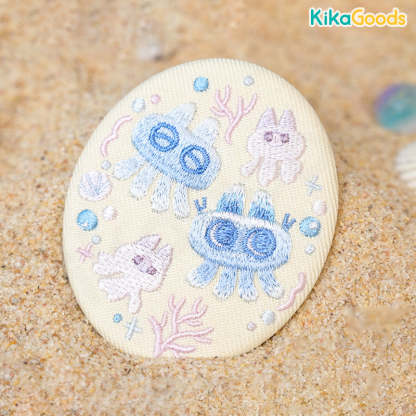 Nobeko Azukisan Oceanic Series Embroidered Badge Blind Bag