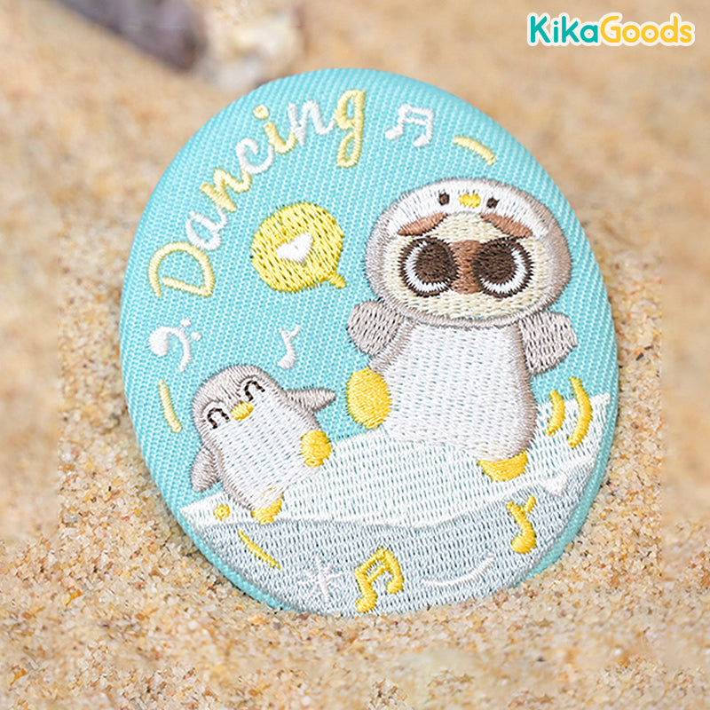 Nobeko Azukisan Oceanic Series Embroidered Badge Blind Bag