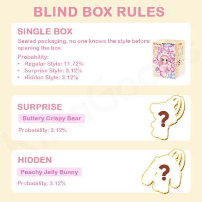 Baby Three Hugging Baby Backpack Plush Blind Box