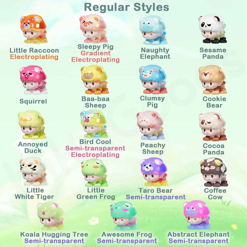 Yoyo Forest Animal Chess Series Blind Bag