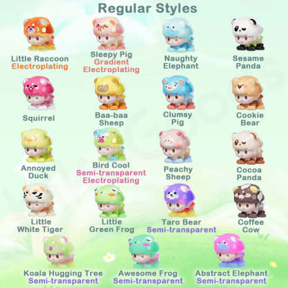 Yoyo Forest Animal Chess Series Blind Bag