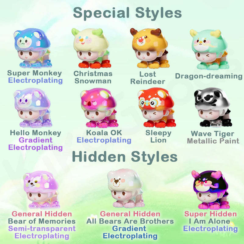 Yoyo Forest Animal Chess Series Blind Bag