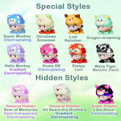 Yoyo Forest Animal Chess Series Blind Bag