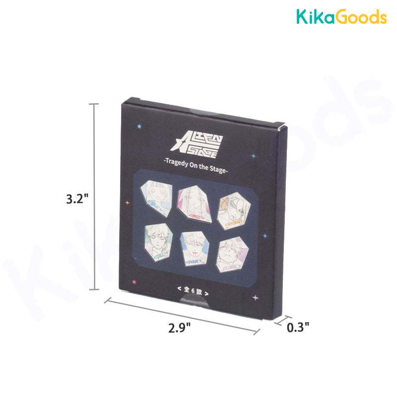 Alien Stage DLC Tragedy On the Stage Series Acrylic Fridge Magnets Blind Box