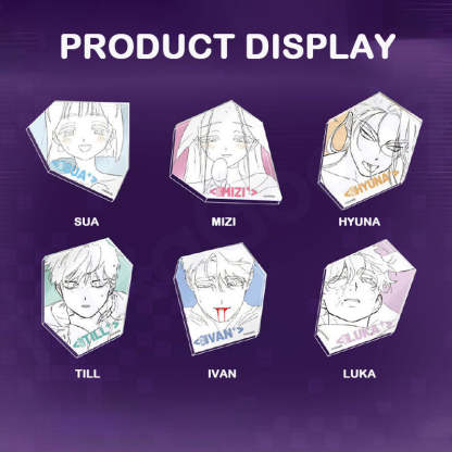 Alien Stage DLC Tragedy On the Stage Series Acrylic Fridge Magnets Blind Box