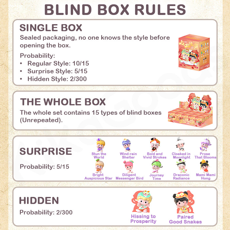 ZOZO & YOYO Lucky Double Treasure Series Mini Blind Box