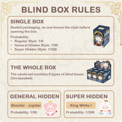 Pikopig Mysterious Preview Letter Series Vinyl Plush Blind Box