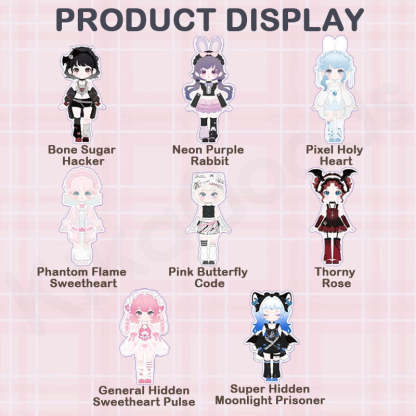 Liroro Binary Sweetheart Series Action Figure BJD Blind Box【Shipped in Jul./Aug. 2025】