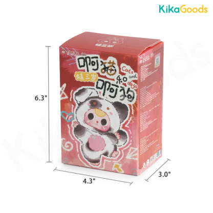 Baby Three Cats and Dogs Series Plush Blind Box