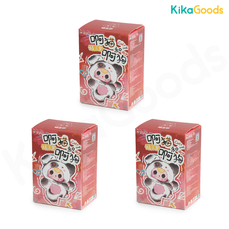 Baby Three Cats and Dogs Series Plush Blind Box