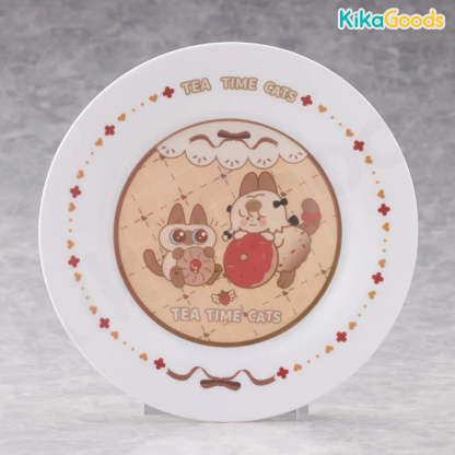 DLC Series Tea Time Cats × Nobeko Azukisan Siamese Cat Figure Limited Set【Shipped in Nov./Dec. 2025】
