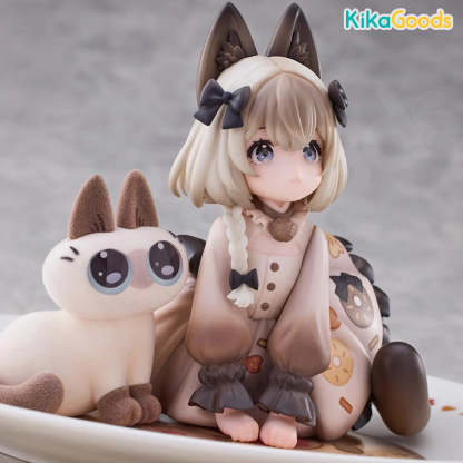DLC Series Tea Time Cats × Nobeko Azukisan Siamese Cat Figure Limited Set【Shipped in Nov./Dec. 2025】