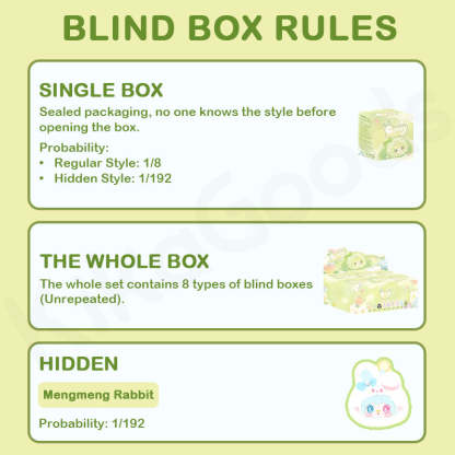 Yooki Cutely Rabbit Series Plush Blind Box【Shipped in Oct./Nov. 2025】