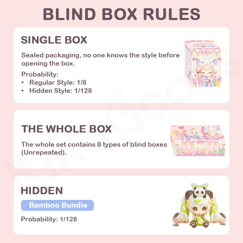 Moni Zai Zai's Adventure Magic Box Series Blind Box