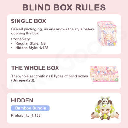 Moni Zai Zai's Adventure Magic Box Series Blind Box