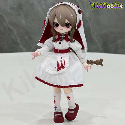Nyssa Bizarre Nightmare Series Special Color Ghost Nun - Luna 1/12 BJD Limited Action Figure