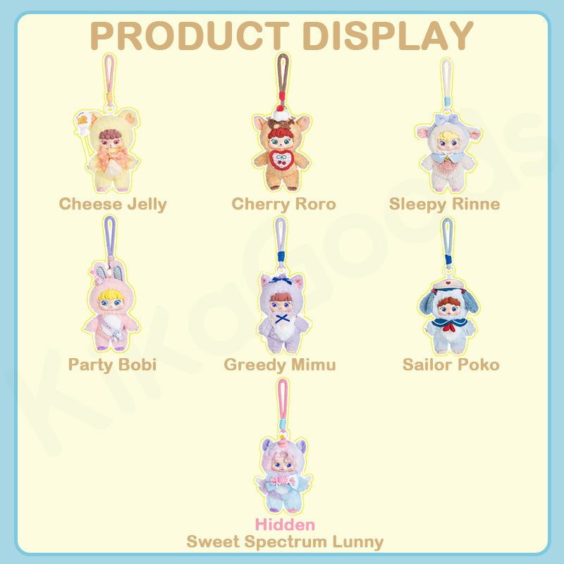 Puffynose Friends Memo Series Plush Blind Box【Shipped in Jul./Aug. 2025】