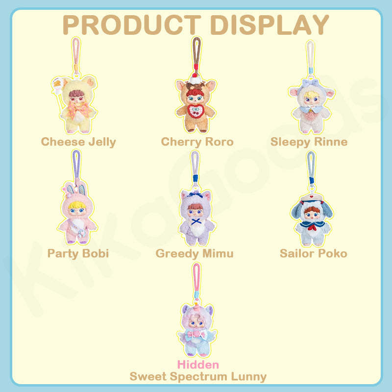 Puffynose Friends Memo Series Plush Blind Box【Shipped in Jul./Aug. 2025】