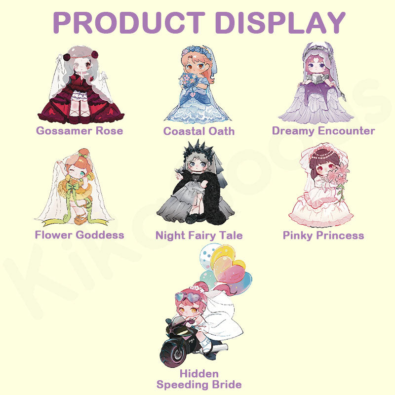 Ziyuli My Own Wedding Series Blind Box【Shipped in Jul./Aug. 2025】