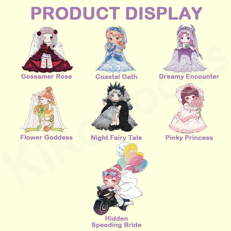 Ziyuli My Own Wedding Series Blind Box【Shipped in Jul./Aug. 2025】