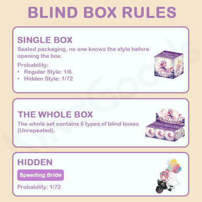 Ziyuli My Own Wedding Series Blind Box【Shipped in Jul./Aug. 2025】