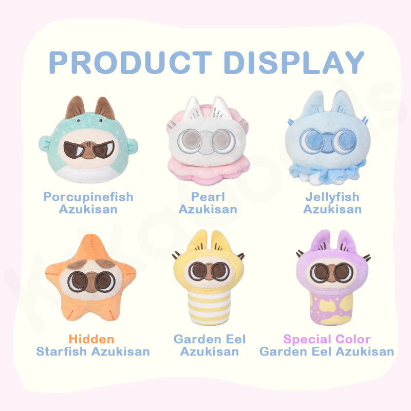 Nobeko Azukisan Oceanic Series Mini Plush Pendant Blind Box