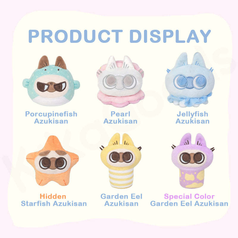Nobeko Azukisan Oceanic Series Mini Plush Pendant Blind Box【Shipped in Jul./Aug. 2025】