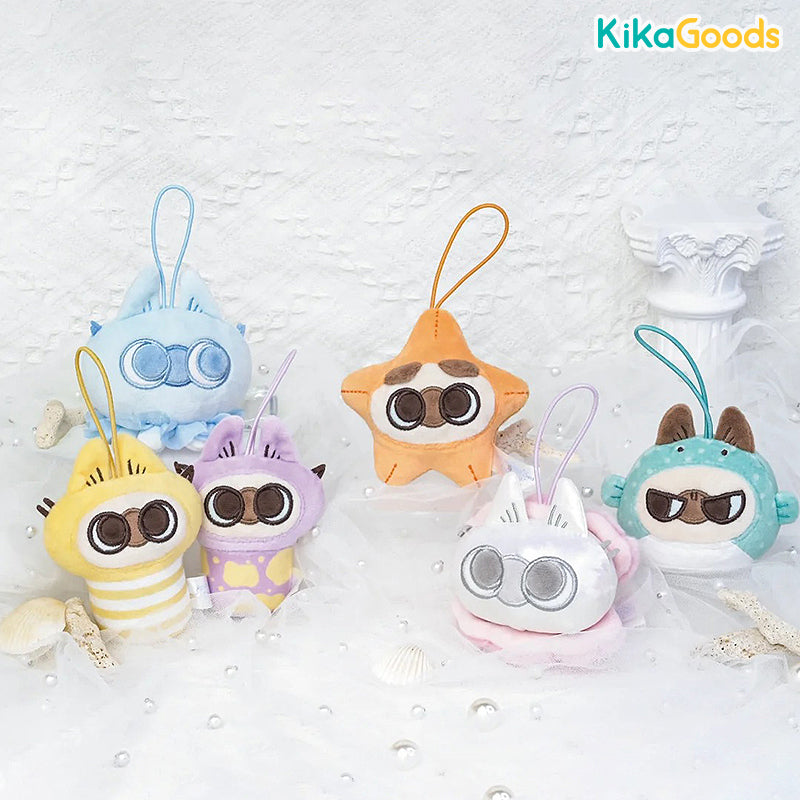 Nobeko Azukisan Oceanic Series Mini Plush Pendant Blind Box【Shipped in Jul./Aug. 2025】