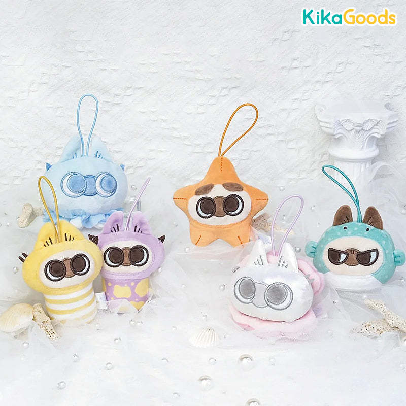 Nobeko Azukisan Oceanic Series Mini Plush Pendant Blind Box【Shipped in Jul./Aug. 2025】