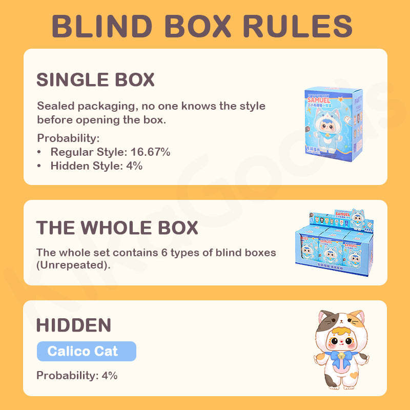 Samuel Little Cat Party Series Plush Blind Box