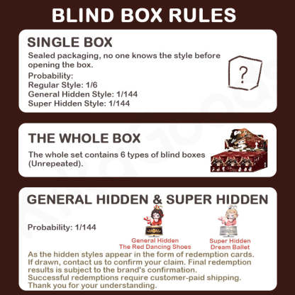 DODORARA The Protagonist of Your Story Series Blind Box【Shipped in Jul./Aug. 2025】