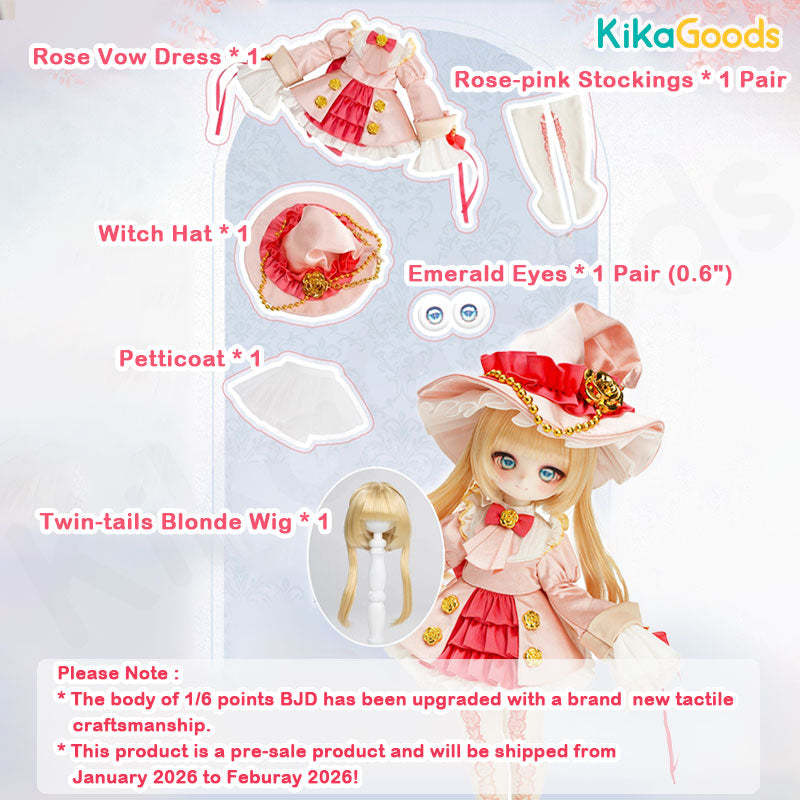 TinyFox 'Flora Misty' 1/6 Points Angel Body Action Figure【Shipped in Jan./Feb. 2026】