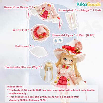 TinyFox 'Flora Misty' 1/6 Points Angel Body Action Figure【Shipped in Jan./Feb. 2026】