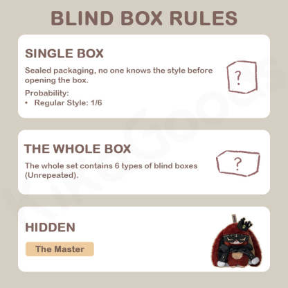 Siinono Want To Tell You A Serect Series Plush Blind Box【Shipped in Jul./Aug. 2025】