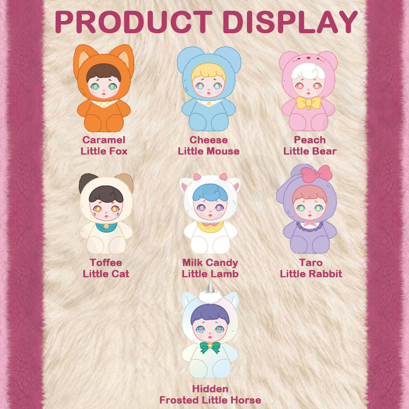 Laura Cute Pet Dessert Shop Series Plush Blind Box