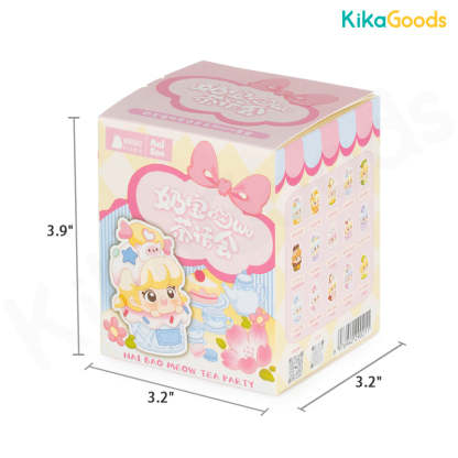 Naibao Meow Tea Party Mini Cute Beans Series Blind Box