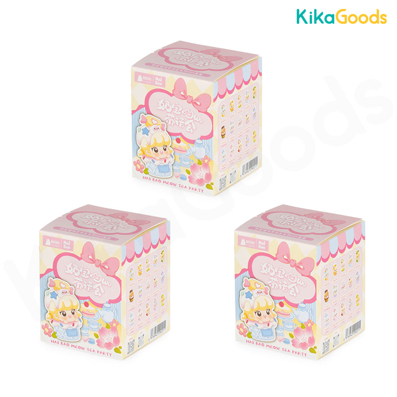 Naibao Meow Tea Party Mini Cute Beans Series Blind Box