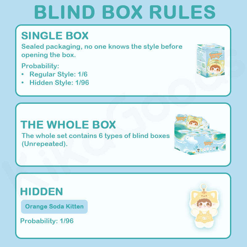 Yooki Meow Summer Party Series Plush Blind Box