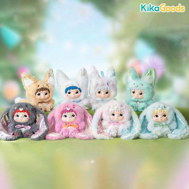 Wakuku Fox & Bunny Trick Or Treat Series Plush Blind Box