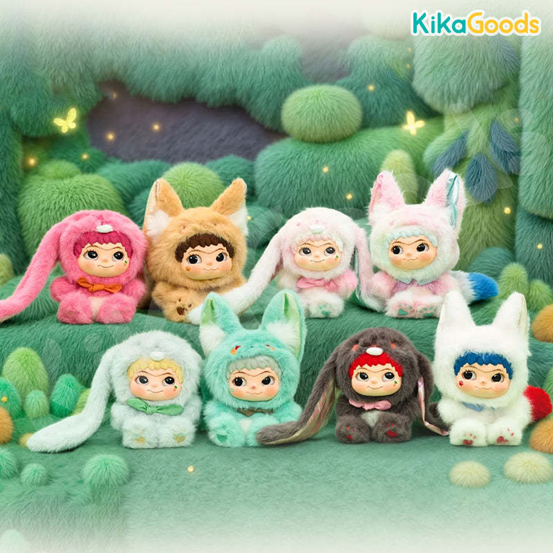 Wakuku Fox & Bunny Trick Or Treat Series Plush Blind Box