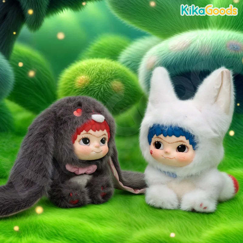 Wakuku Fox & Bunny Trick Or Treat Series Plush Blind Box