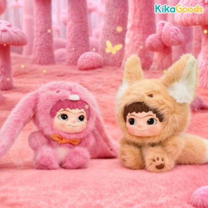 Wakuku Fox & Bunny Trick Or Treat Series Plush Blind Box